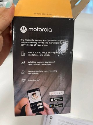 Motorola Nursery Baby Monitor VM64 Vigilabebés...