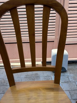 2 Sillas Madera Maciza