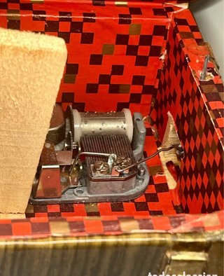 Caja Baúl Antiguo Madera y Metal