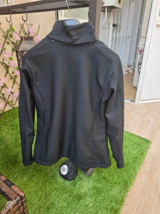 Chaqueta Columbia Softshell Negra Mujer