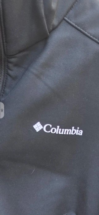 Chaqueta Columbia Softshell Negra Mujer