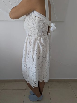 Vestido Pedro del Hierro blanco NUEVO