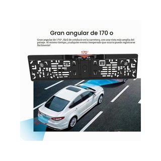 Cámara trasera coche visión nocturna 170°