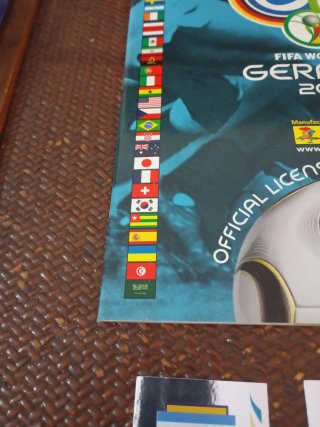 Álbum Alemania 2006 Panini + 20 cromos