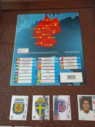 Álbum Alemania 2006 Panini + 20 cromos