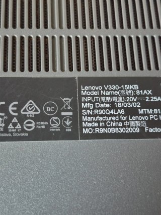 Portátil Lenovo i5