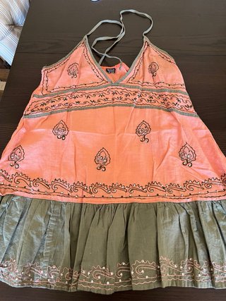 Top hippie tirantes cruzados