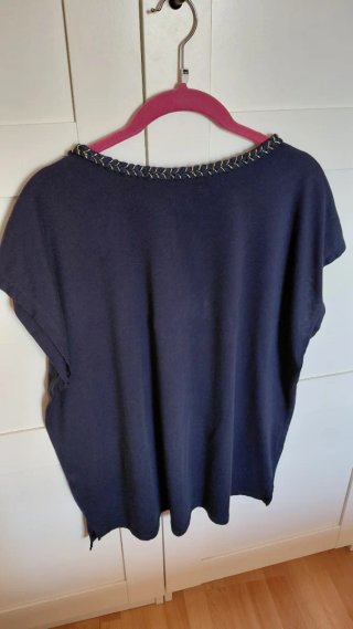 Camiseta Springfield Talla XL Azul Marino