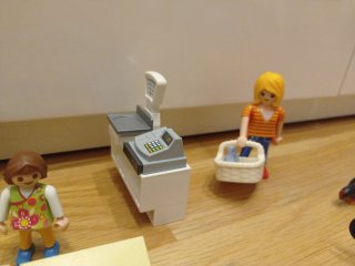 Playmobil Mercado con Gallinas y Verduras