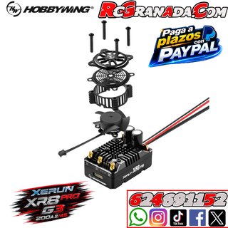 Variador Hobbywing Xerun XR8 Pro G3 200A