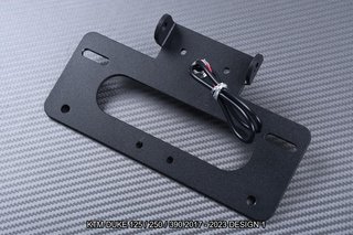 Portamatrículas KTM DUKE 125 250 390 2017 - 2023