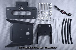 Portamatrículas KTM DUKE 125 250 390 2017 - 2023