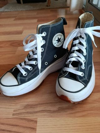 Zapatillas Converse All Star Plataforma Negras