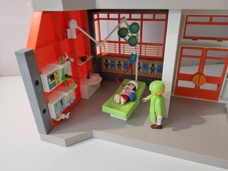 Hospital Infantil de Playmobil
