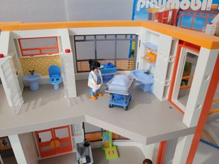 Hospital Infantil de Playmobil