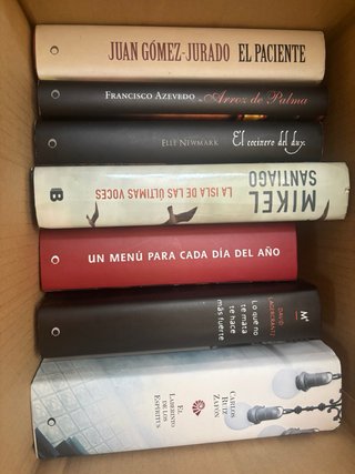Lote de 40+ libros novelas, thriller, romántica...