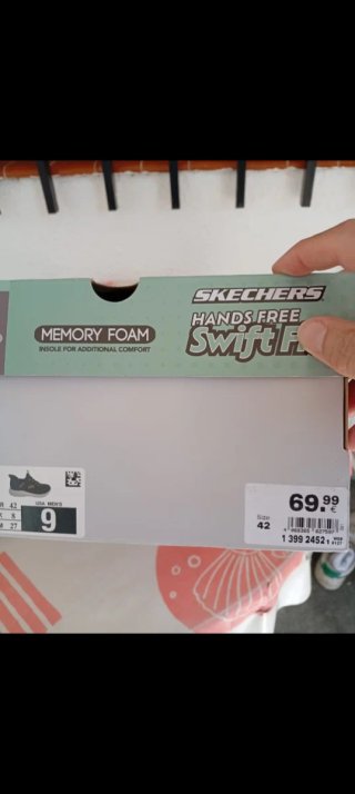 Zapatillas Skechers Swift Fit 42 Memory Foam