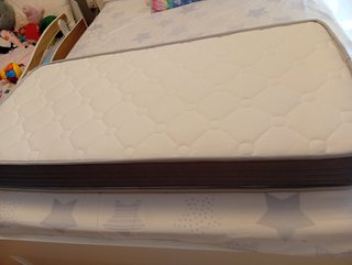 Colchón nuevo,Protector Cuna con Colcha Infantil