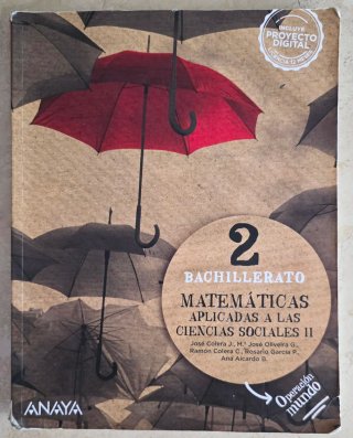 Matemáticas aplicadas a las Ciencias Sociales I...