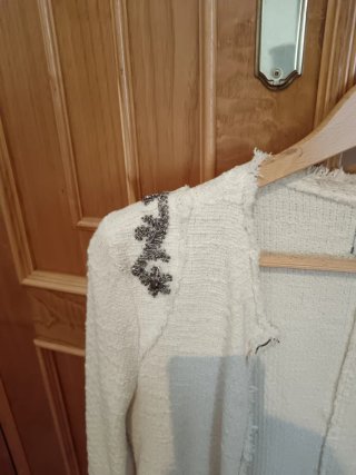 Chaqueta Pull&Bear blanca