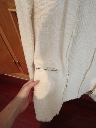 Chaqueta Pull&Bear blanca
