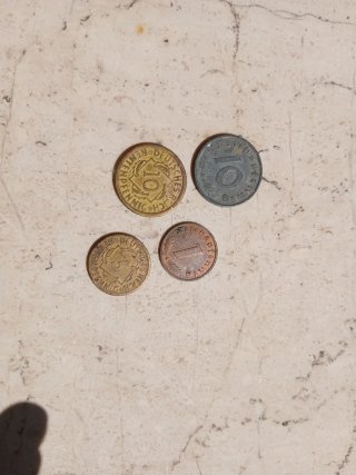 Monete Terzo Reich e weimar