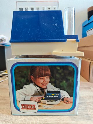 Caja Registradora Juguete. Ref.304. Eureka Vintage