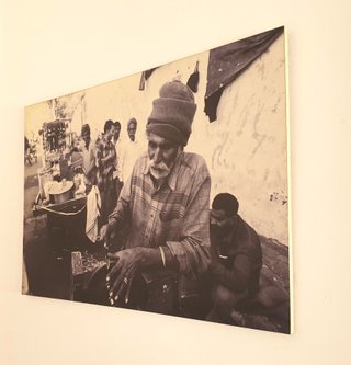 Quadro stampa fotografica Forex India - Arrotino