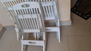 3 SILLAS PVC plegables piscina-playa-camping