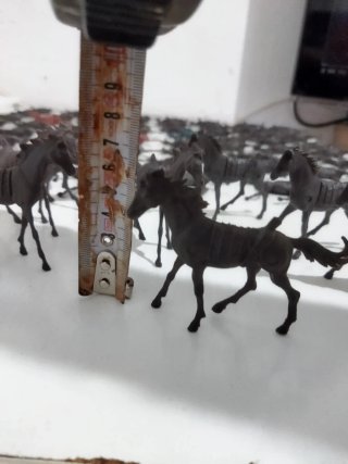 Lote de 110 caballos plástico vintage años 50/70