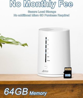 Kit 2 cámaras vigilancia solares + Base NUEVO
