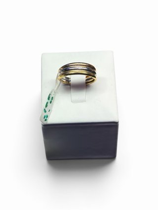 Anillo Oro 18k Tricolor