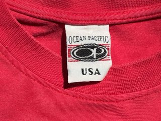 Camiseta Ocean Pacific (OP) Roja