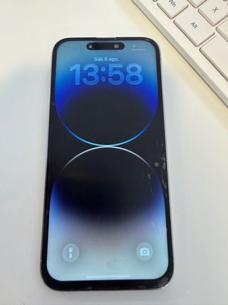 iPhone 14 Pro Max Bianco Rotta