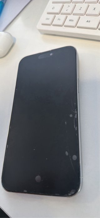 iPhone 14 Pro Max Bianco Rotta