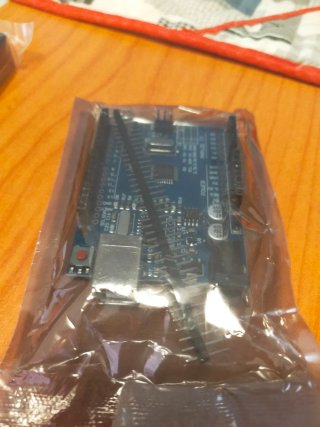 Arduino uno + Caja