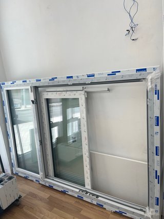 Ventana PVC con fijo