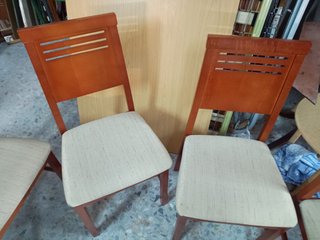 6 Sillas Comedor. Precio de cada una.
