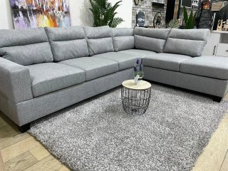 Sofá Rinconera Chaise Longue Gigante 274cm Gris