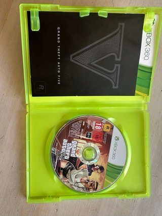 Lote 5 Juegos Xbox 360: GTA V, FIFA, COD