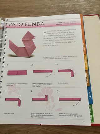 Libro de manualidades origami