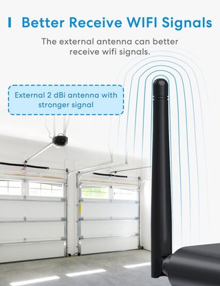 Abrepuertas de garaje inteligente Meross
