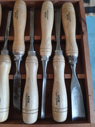 Set de 12 Gubias y Formones Powerfix Profi+