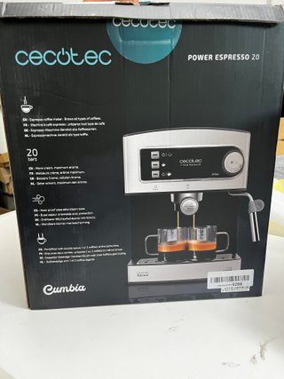Cafetera Cecotec Power Espresso 20 Cumbia