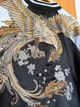 Chaqueta Bomber Sukajan Bordada