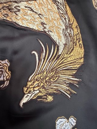 Chaqueta Bomber Sukajan Bordada