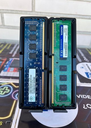 2x Módulos RAM DDR3 4GB 1600MHz PC3-12800