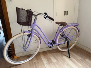 Bicicleta BTWIN morada