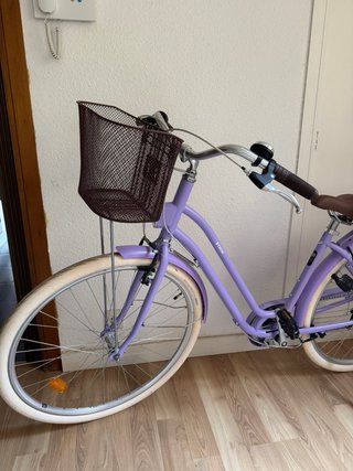 Bicicleta BTWIN morada