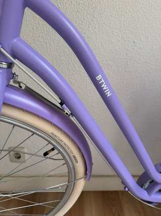 Bicicleta BTWIN morada